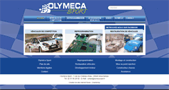 Desktop Screenshot of olymeca-sport.fr